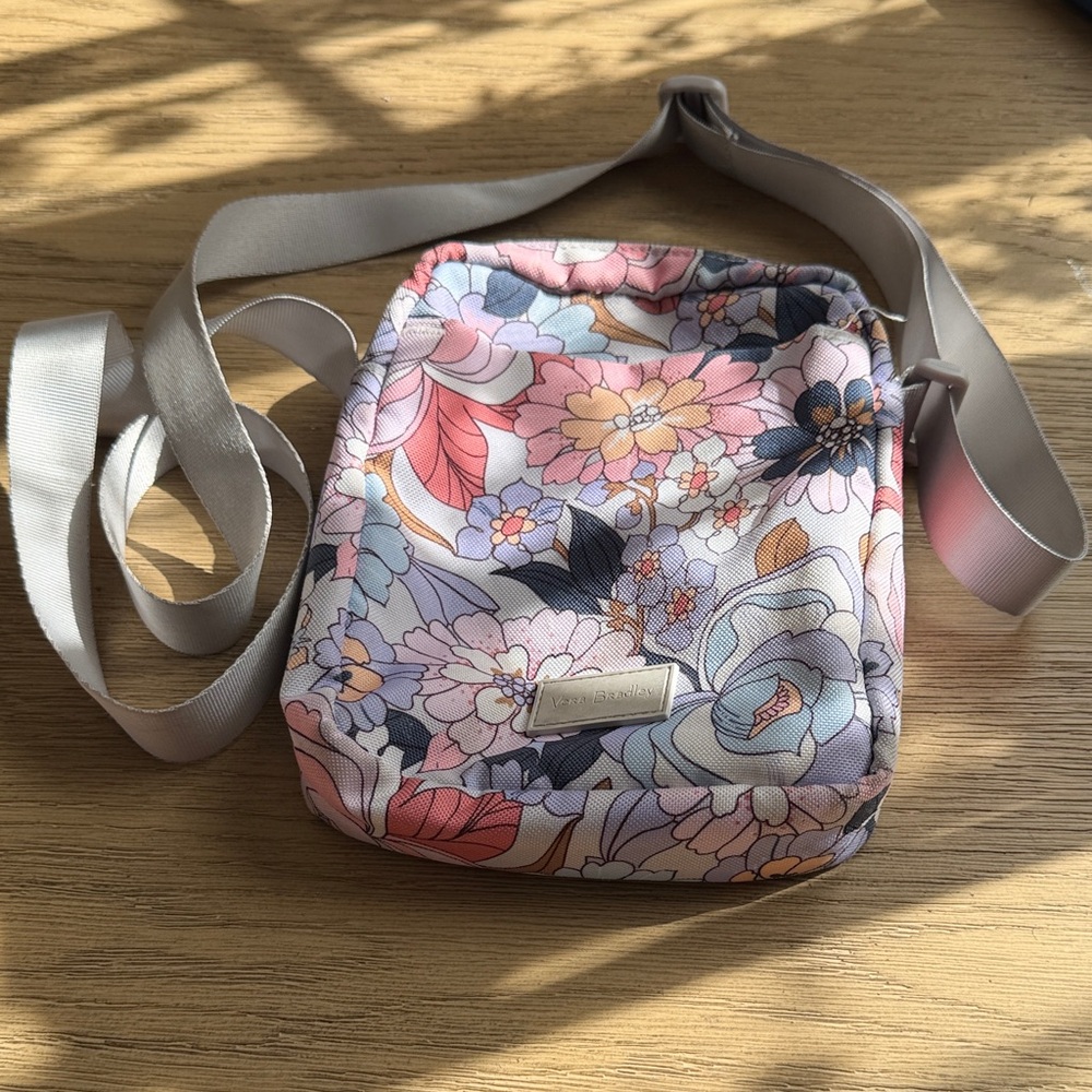 Vera Bradley Pastel Floral Crossbody Bag